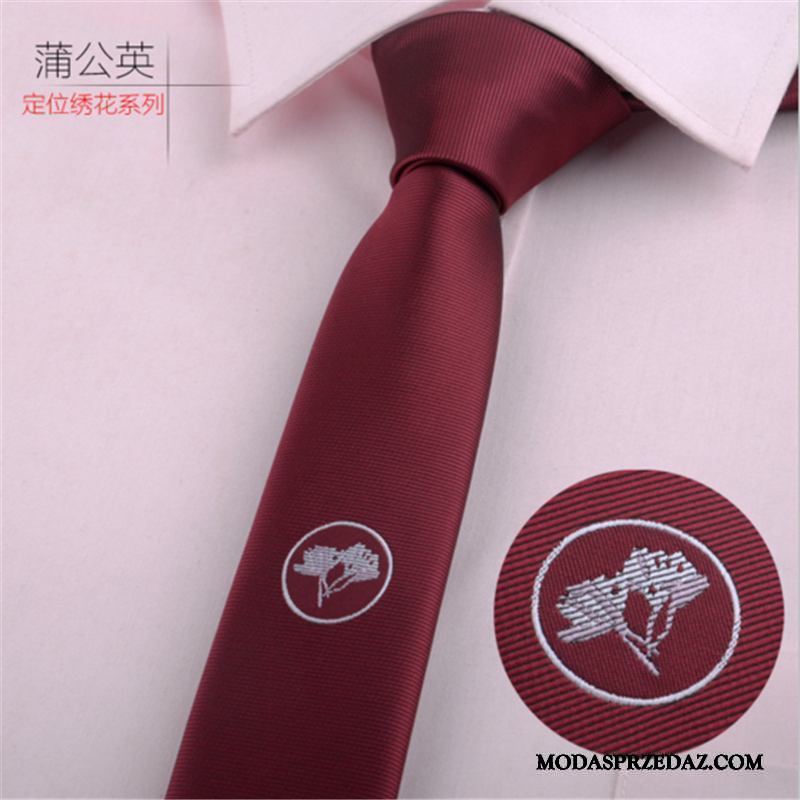 Krawat Męskie Online Pudełko Na Prezenty Casual Z Pracy Sukienka Student Czarny Czerwony