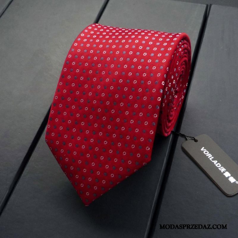 Krawat Męskie Sprzedam Męska Pudełko Na Prezenty Z Pracy Biznes W Paski Ciemno Niebieski Czerwony