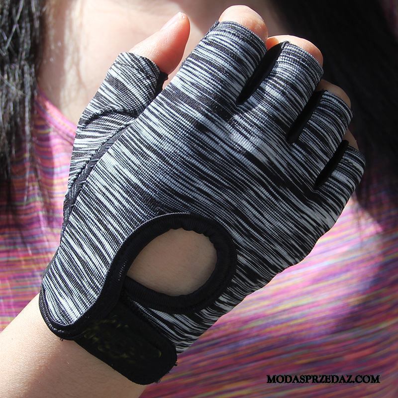 Rękawiczki Damskie Sprzedam Hantle Cienkie Sportowe Antypoślizgowe Training Czarny