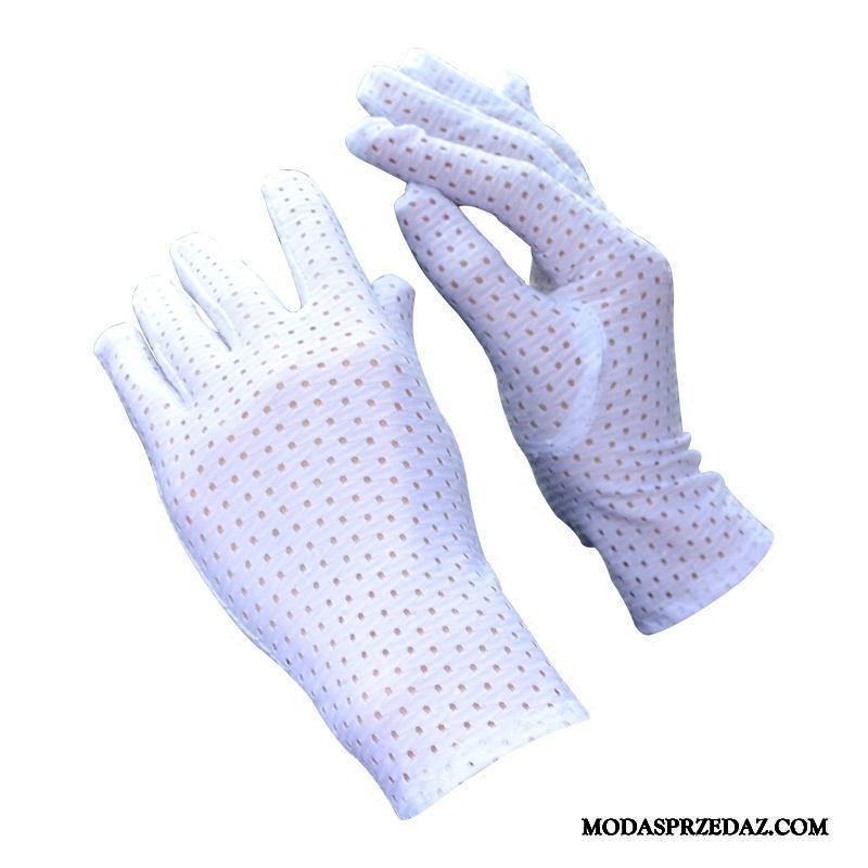Rękawiczki Męskie Sprzedam Cienkie Dla Kierowców Lato Oddychające Wiosna Biały