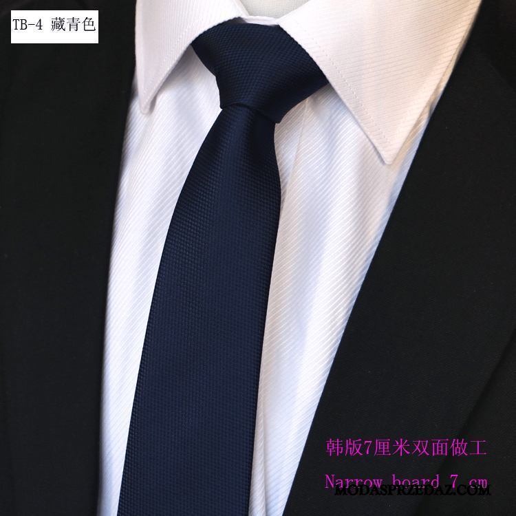 Krawat Męskie Kup Sukienka Męska Dwustronny Biznes Wodoodporny Czysta Beżowy Niebieski