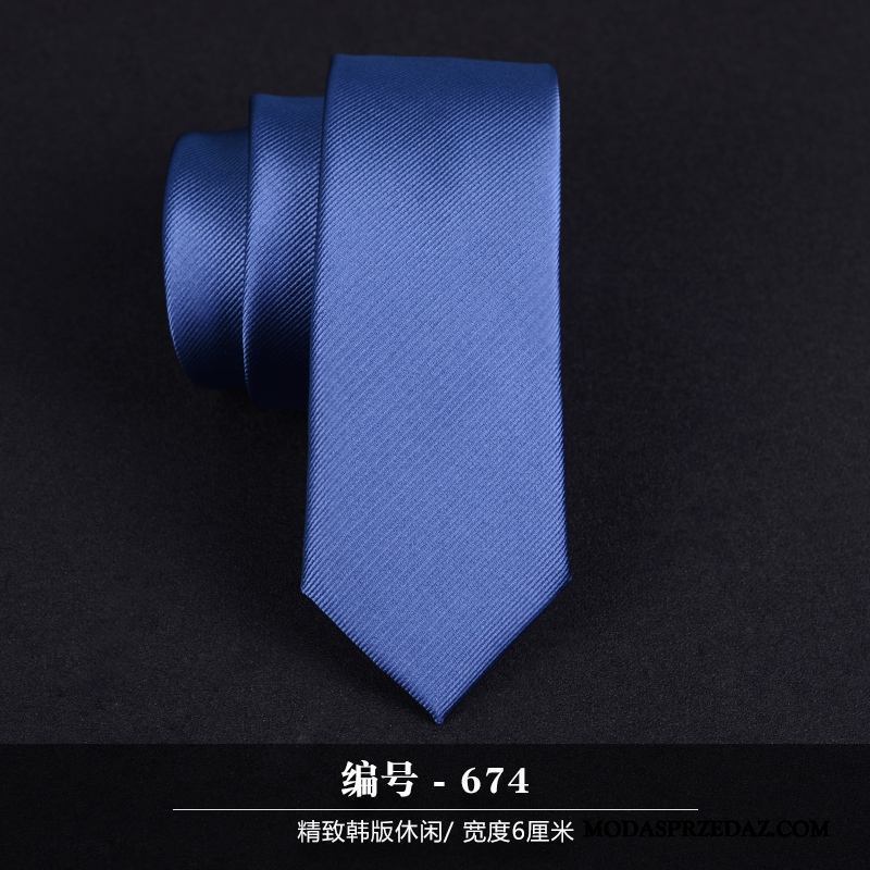 Krawat Męskie Online Casual Biznes Ślubna Pudełko Na Prezenty Pan Młody Czysta Niebieski Srebrny Czarny