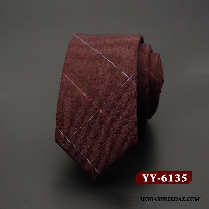 Krawat Męskie Sklep Biznes Sukienka Pudełko Na Prezenty Casual Z Pracy Czerwony