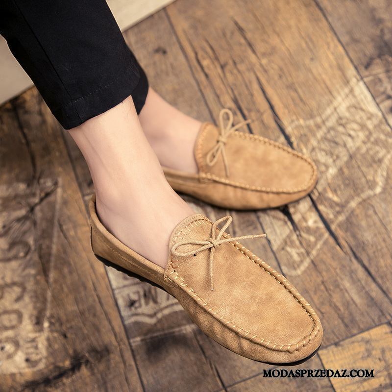 Mokasyny Męskie Sprzedam Buty Tendencja Slip On Casual 2019 Brązowy