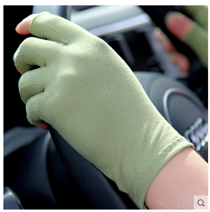 Rękawiczki Damskie Tanie Jazdy Chłonny Dla Kierowców Kaszmir Cienkie Beżowy