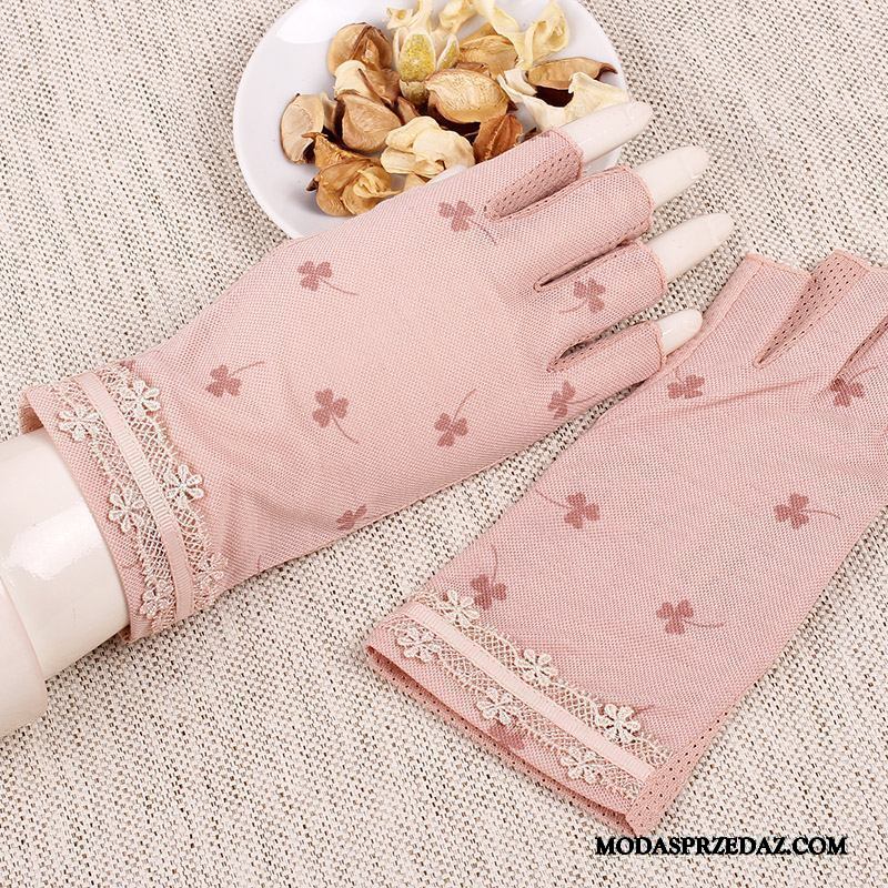 Rękawiczki Damskie Tanie Oddychające Świeży Damska Mały Z Bawełny Proszek