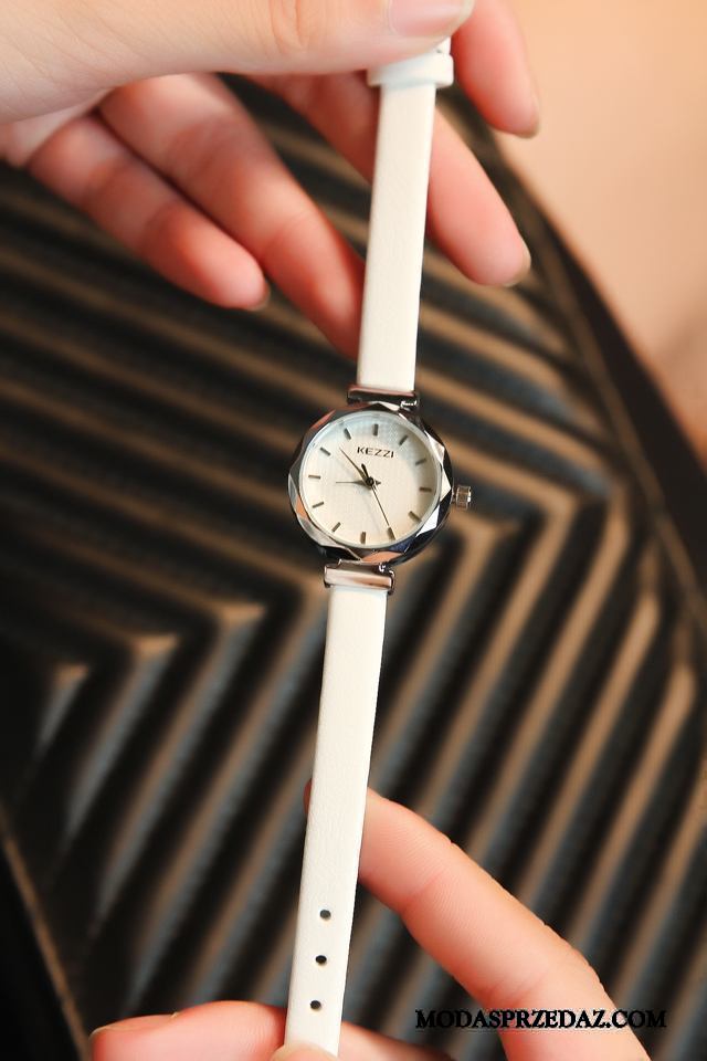Zegarek Na Rękę Damskie Kup Trendy Moda Casual Paski Student Czarny